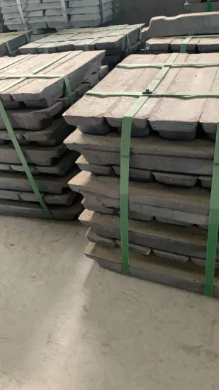 Стандартное производство OEM по индивидуальному заказу Серебристо-серый свинцовый слиток 99,97% Конопачивающие материалы